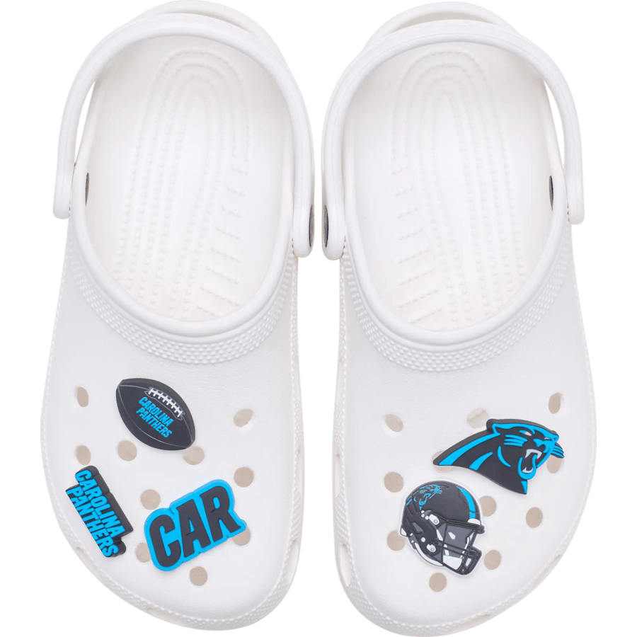 NFL Carolina Panthers 5 Pack - Charm on shoes - Jibbitz Charms
