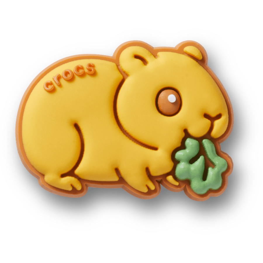Pet Hamster With Lettuce - charm view - Jibbitz Charms