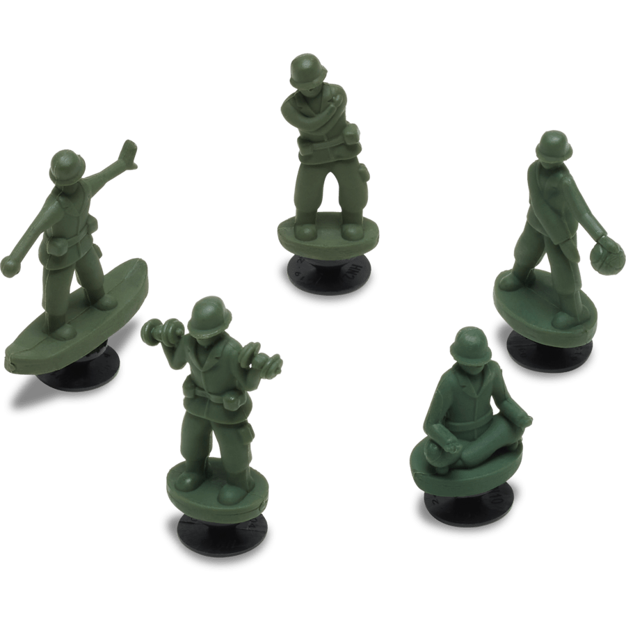 Posed Figurine 5 Pack - mukautettu kulma - Jibbitz Charms