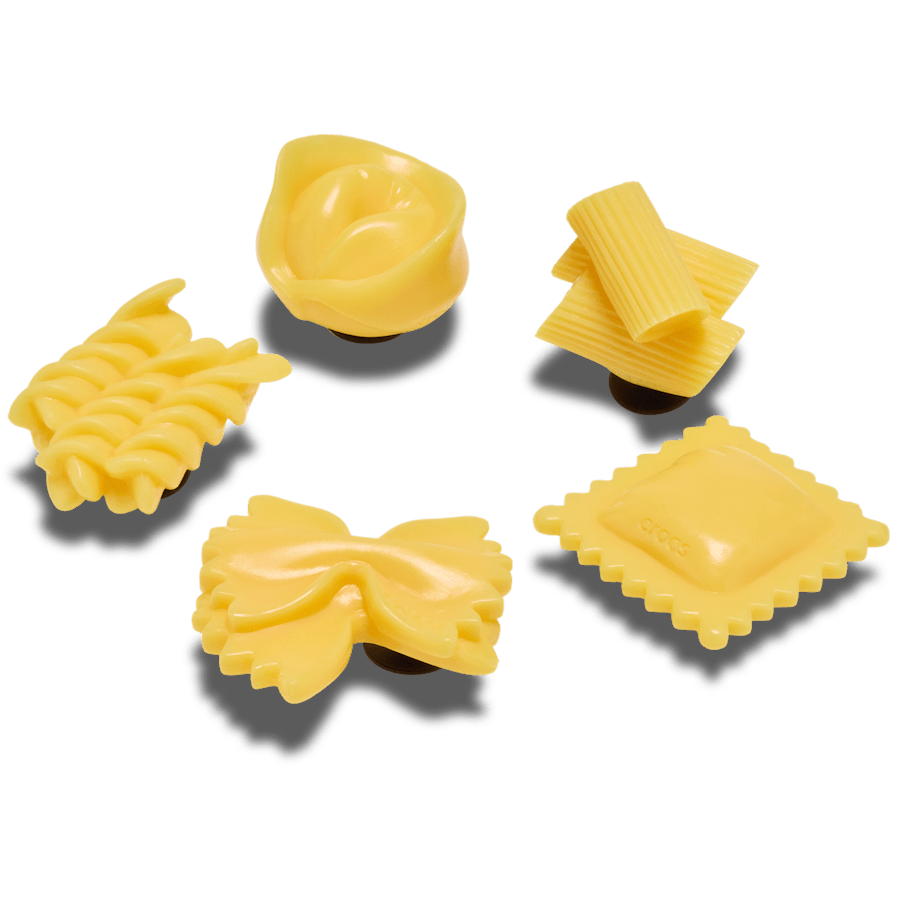 Realistic Pasta 5 Pack - angle personnalisé - Jibbitz Charms