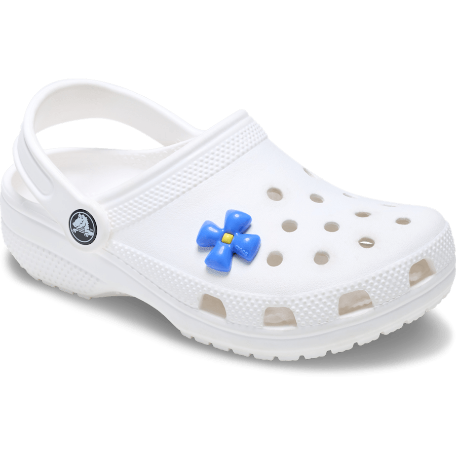 Puffy Blue Flower - charm-on-shoes - Jibbitz Charms