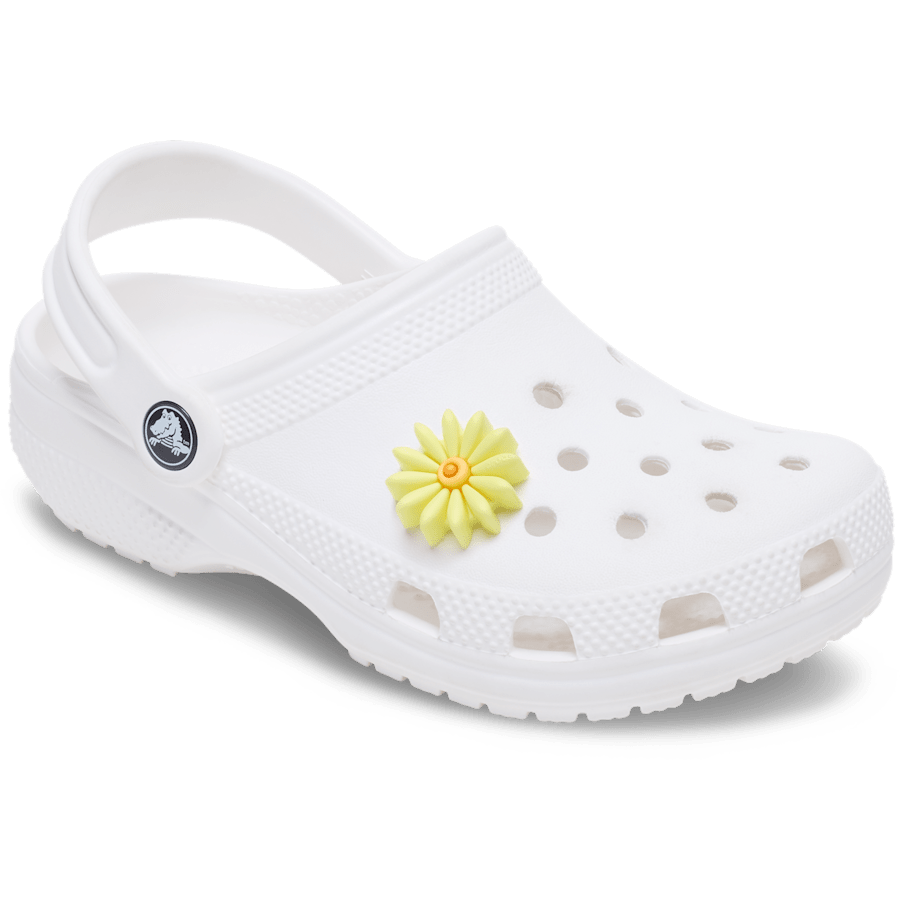 Puffy Yellow Daisy - charm-on-shoes - Jibbitz Charms