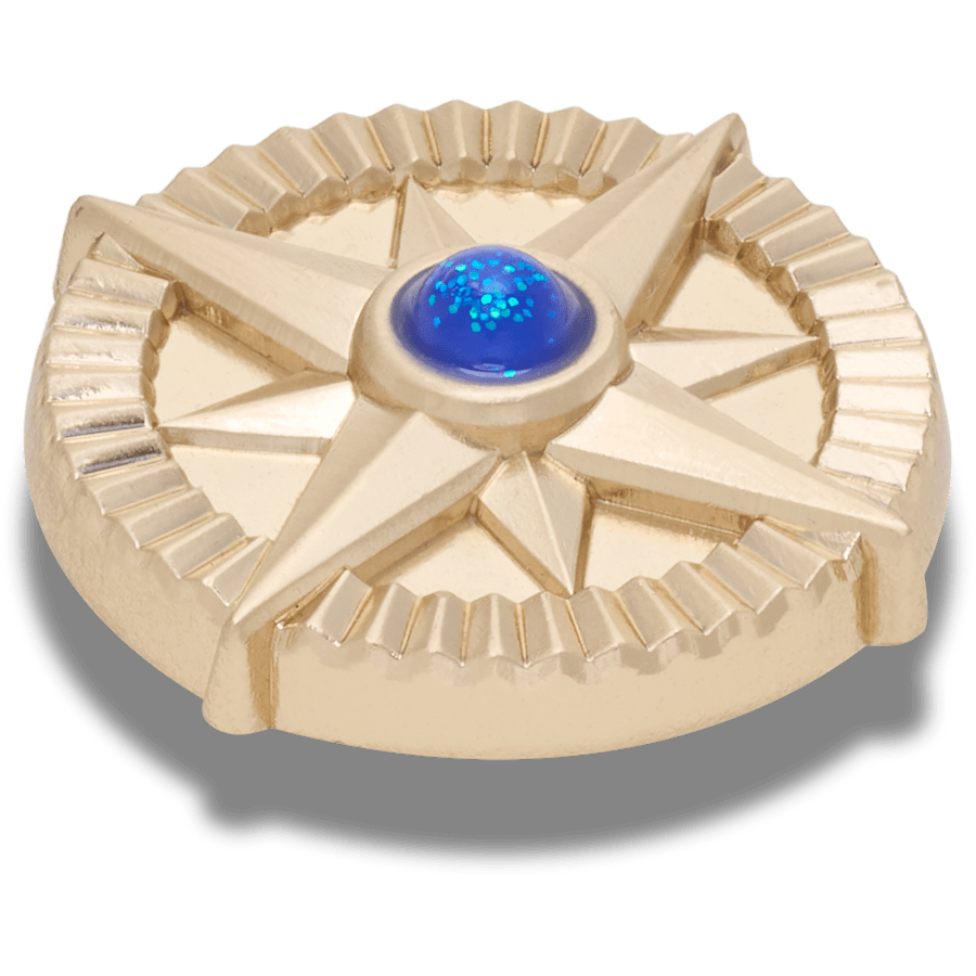 Gold Star Navy Gem - Angle personnalisé - Jibbitz Charms