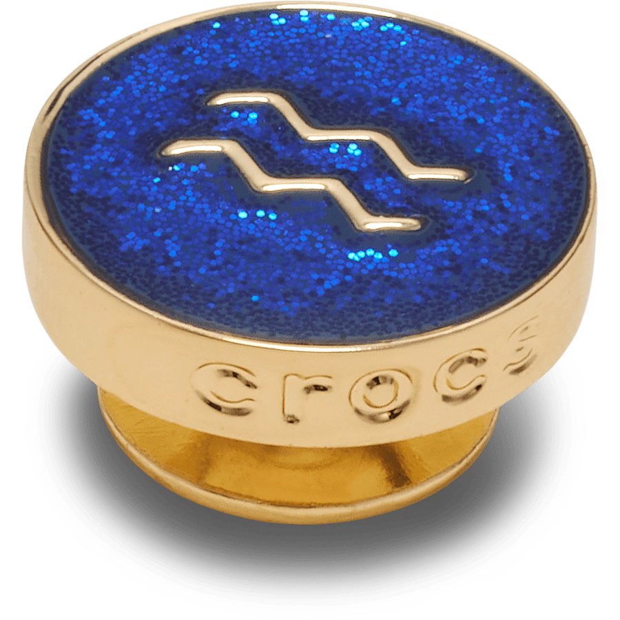 Gold Aquarius - angle personnalisé - Jibbitz Charms