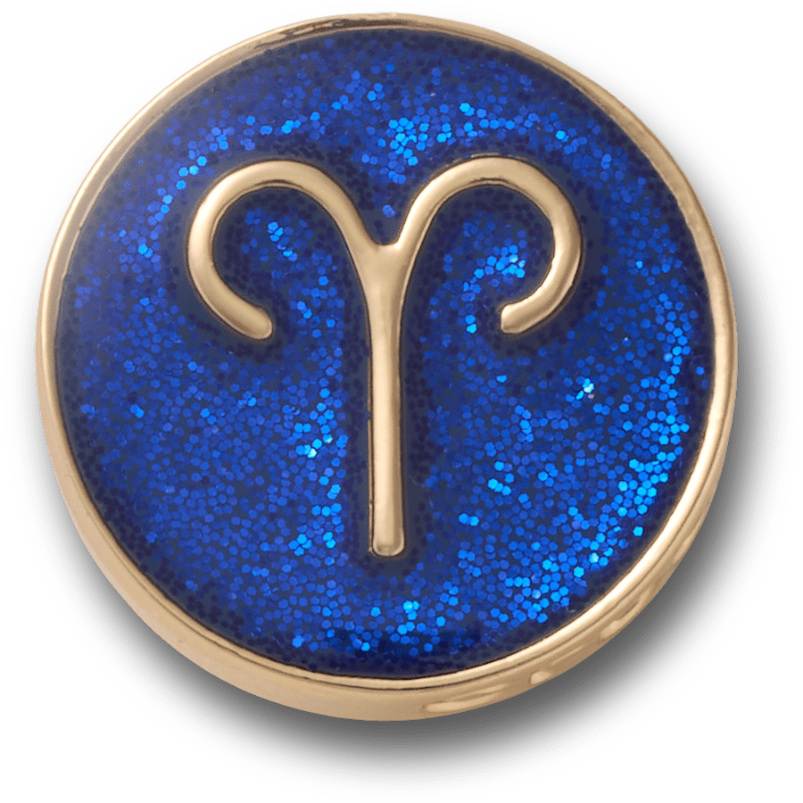 Gold Aries - vue accessoire - Jibbitz Charms