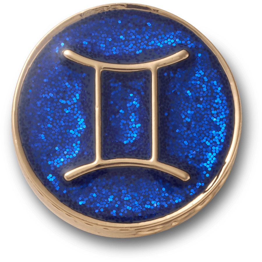 Gold Gemini - vue accessoire - Jibbitz Charms
