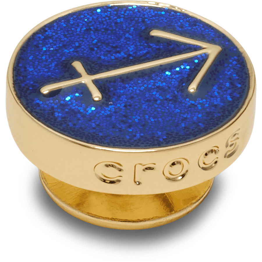 Gold Sagittarius - mukautettu kulma - Jibbitz Charms
