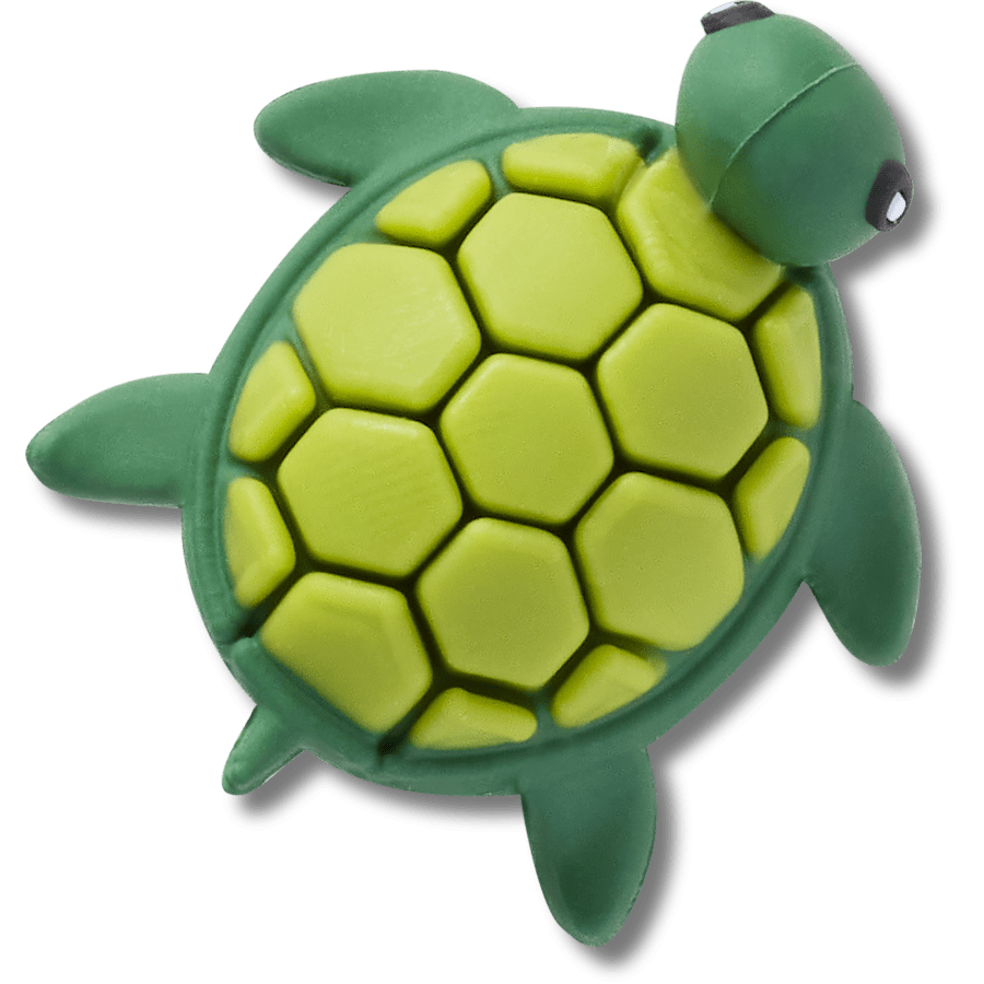3D UV Changing Turtle - vue accessoire - Jibbitz Charms