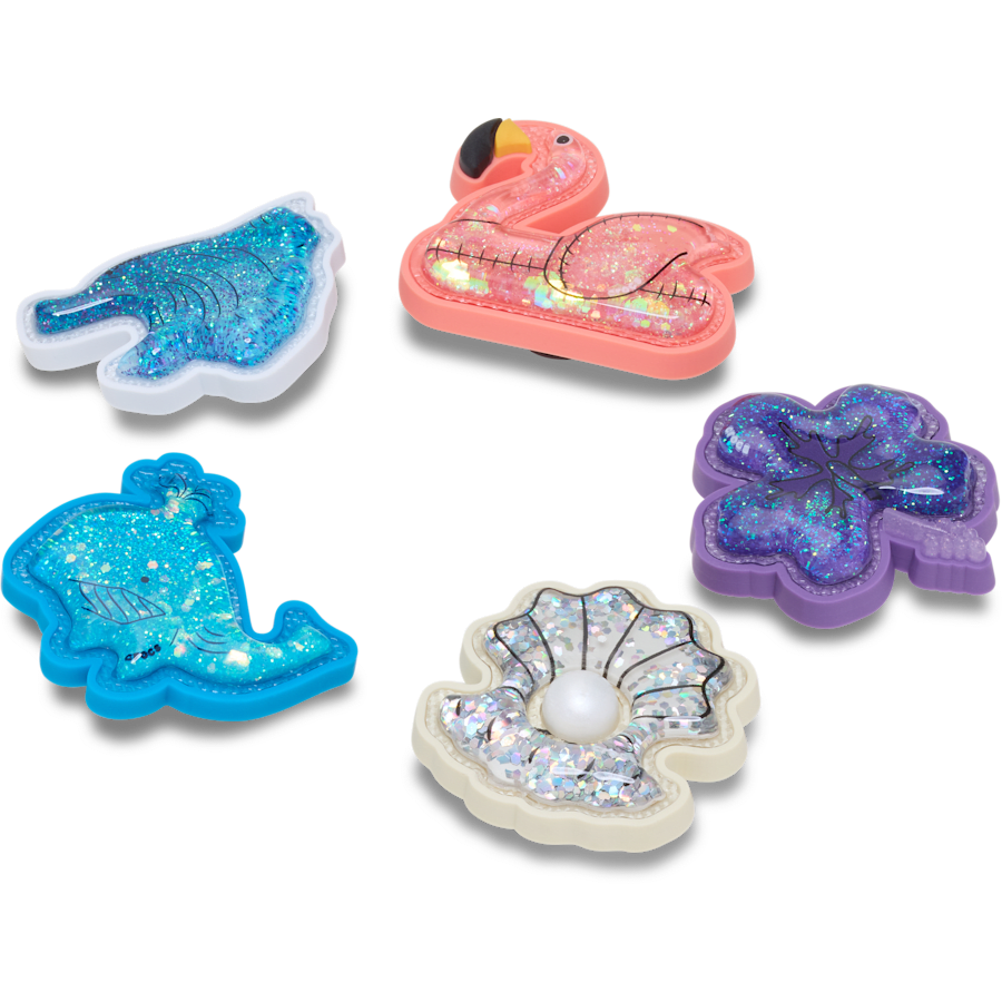 Squishy Beach Icons 5 Pack - benutzerdefinierter Winkel - Jibbitz Charms