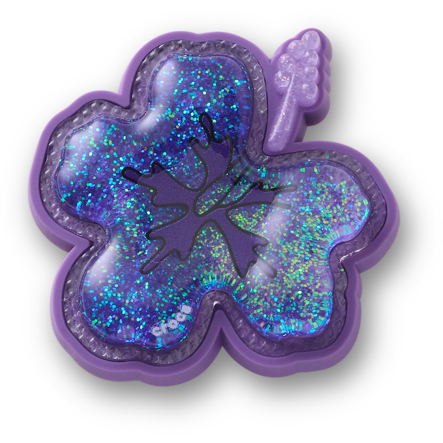 Crocs Squish Purple Hibiscus