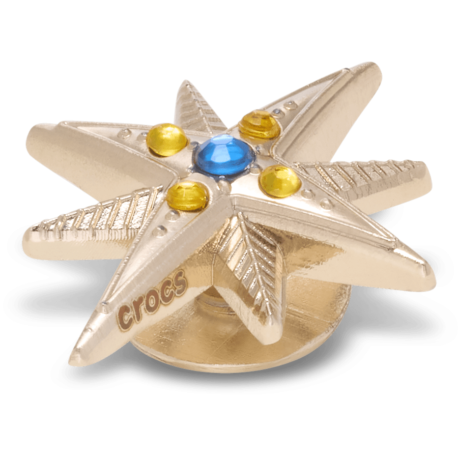 Celestial Starburst With Gem - Angle personnalisé - Jibbitz Charms
