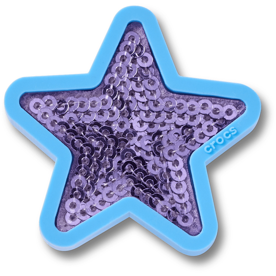Purple Sequin Star