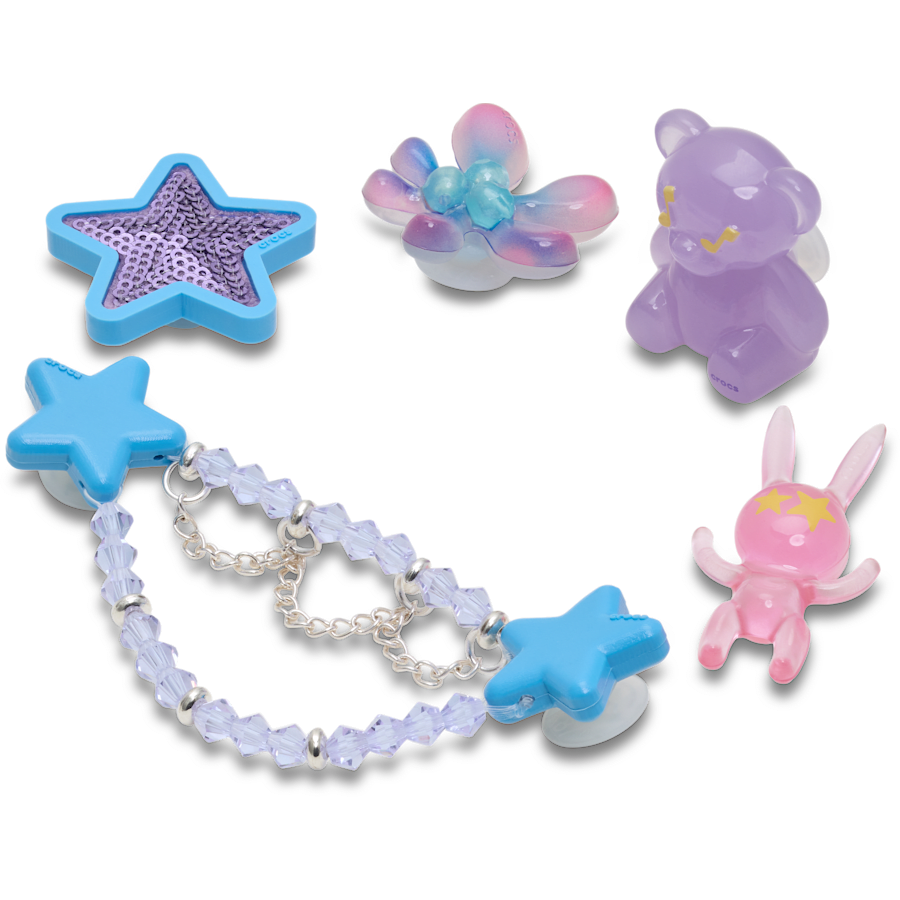 Funky Festival 5 Pack - benutzerdefinierter Winkel - Jibbitz Charms