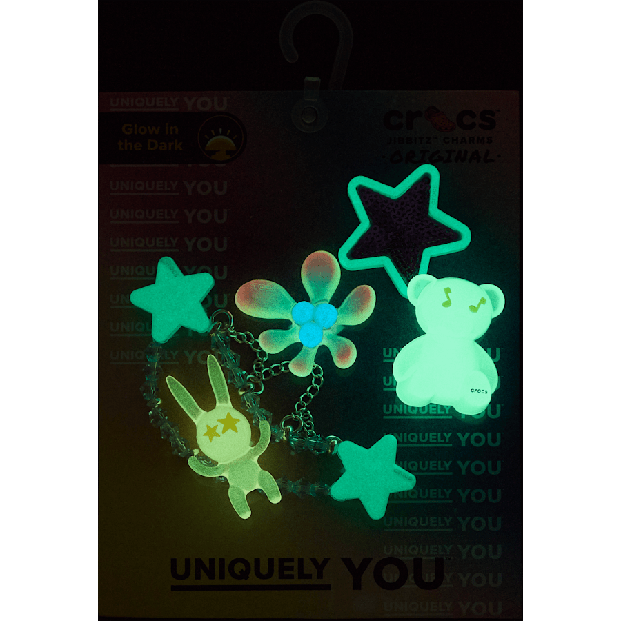 Funky Festival 5 Pack - Zubehör auf der Paketkarte - Jibbitz Charms
