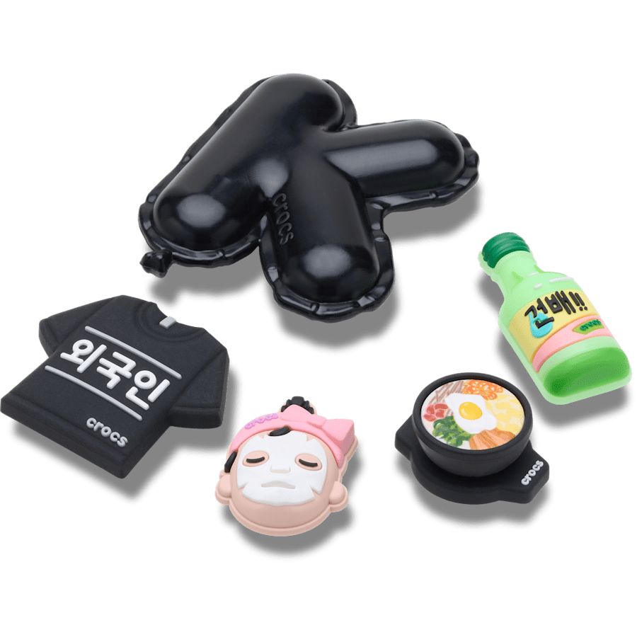 Korea Essentials 5 Pack - Custom Angle - Jibbitz Charms