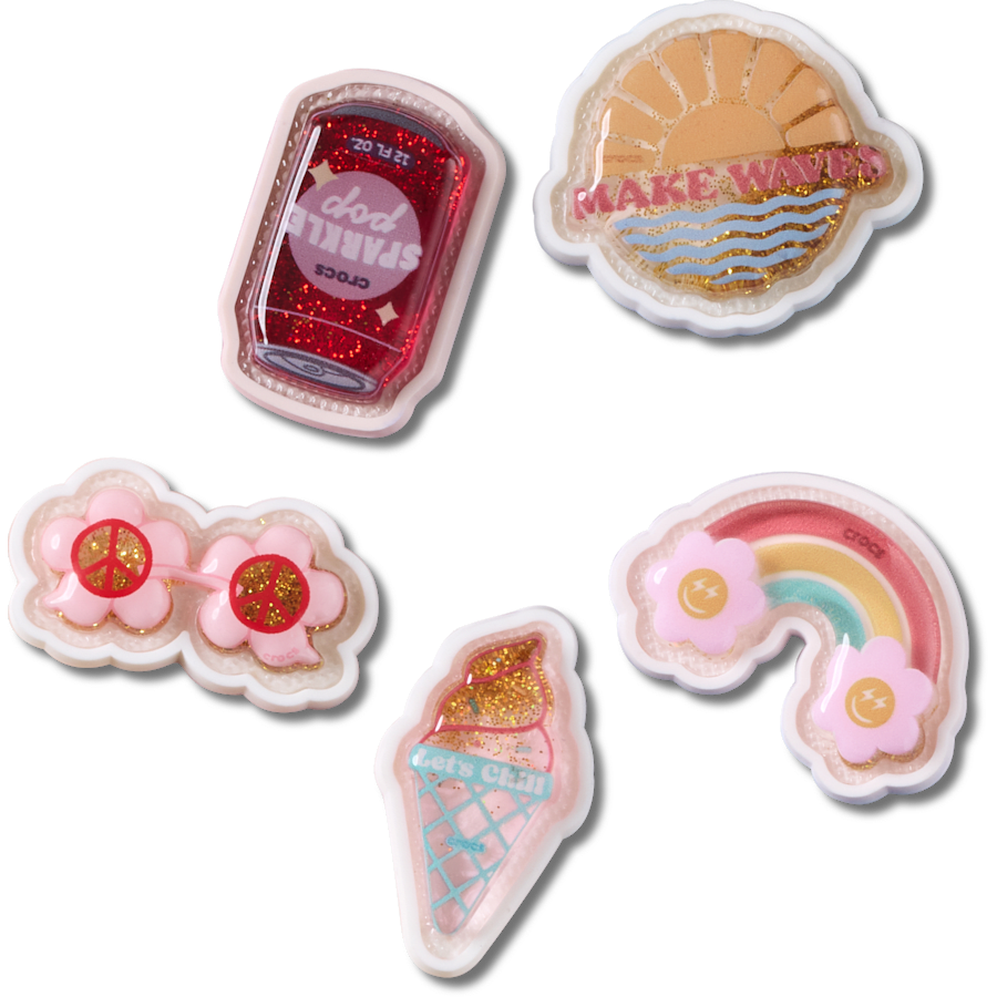 Squish Filled Summer 5 Pack - vue accessoire - Jibbitz Charms