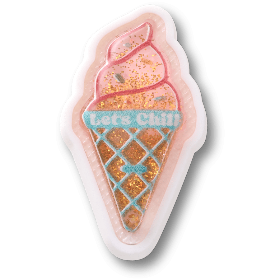 Squish Filled Ice Cream Cone - accessoire weergave - Jibbitz Charms