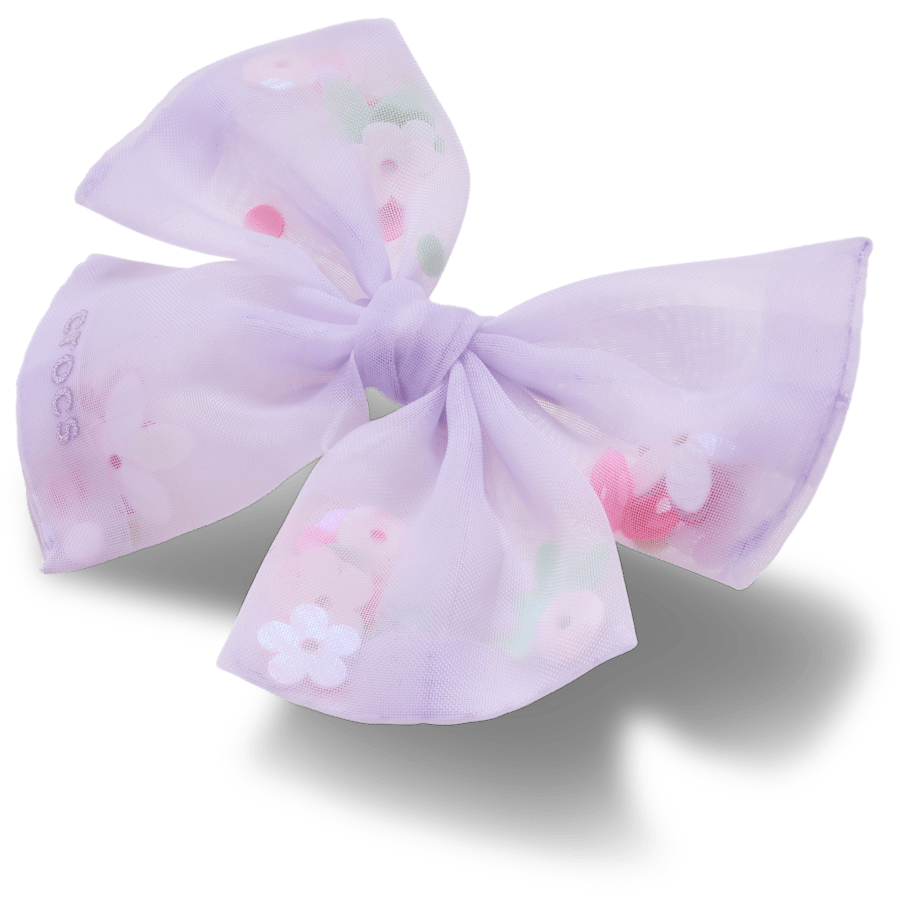 Mesh Sequin Bow - Custom Angle - Jibbitz Charms