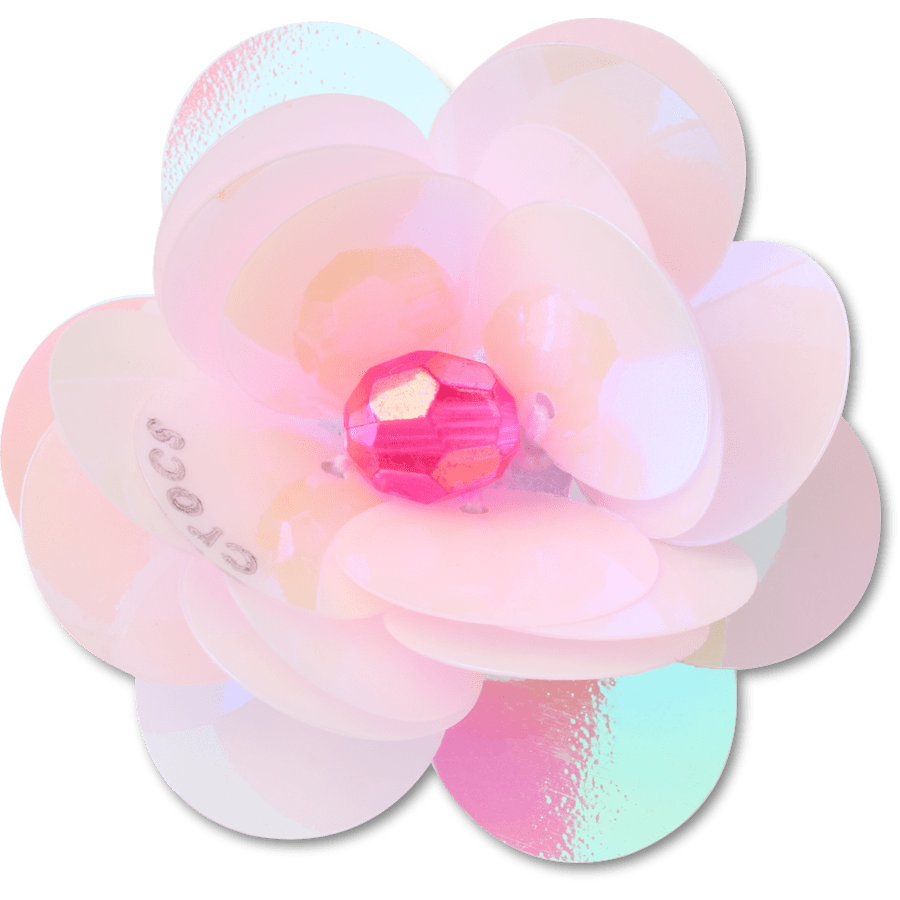 Sequin Pink Flower