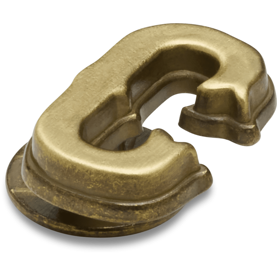 Western Letter C - angle personnalisé - Jibbitz Charms