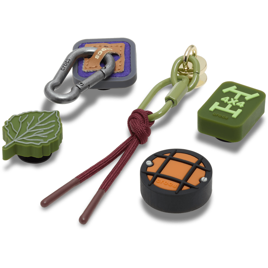 Adventure Essentials 5 Pack - Custom Angle - Jibbitz Charms