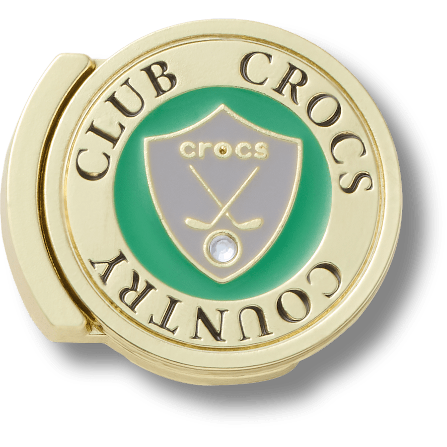 Gold Country Club Ball Marker - accessoire weergave - Jibbitz Charms