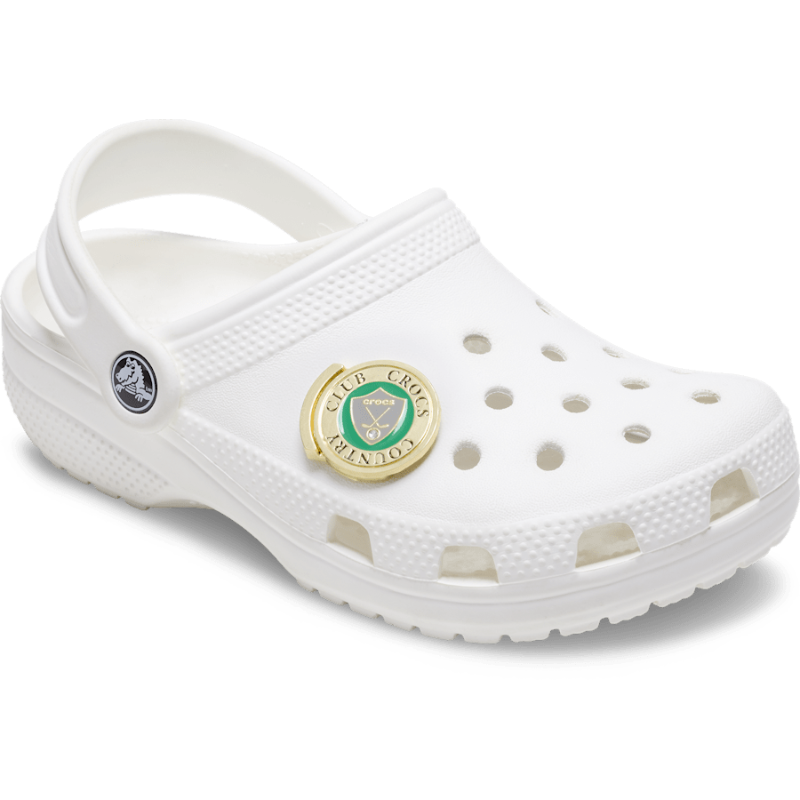 Gold Country Club Ball Marker - charm-on-shoes - Jibbitz Charms