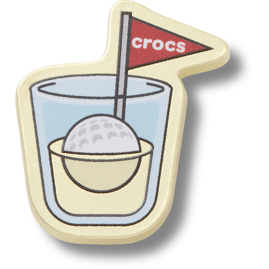 Golf Ball Cocktail - Charm view - Jibbitz Charms