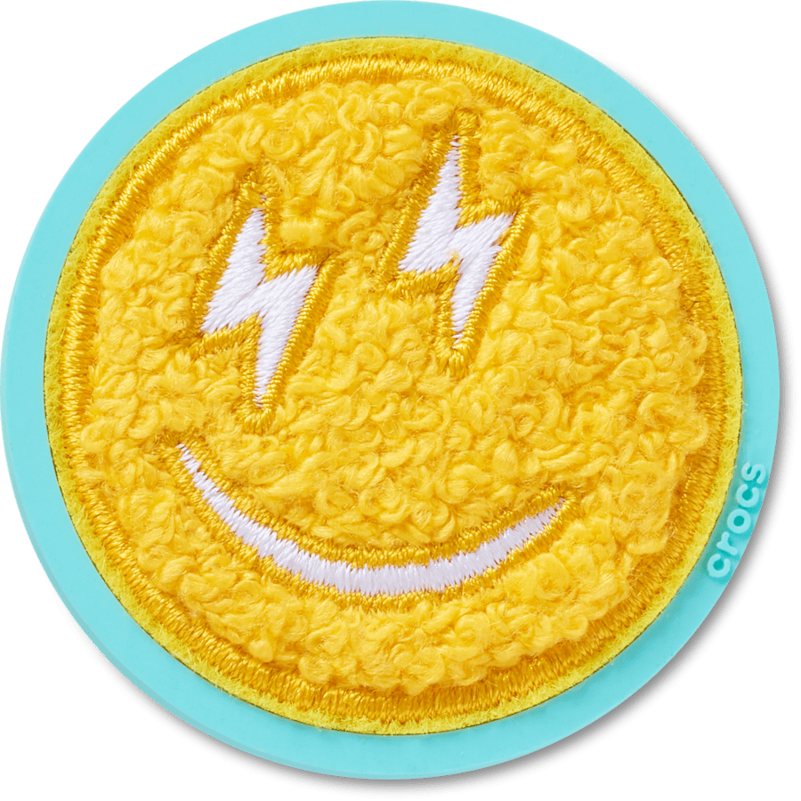 Mega Chenille Happy Face - vue accessoire - Jibbitz Charms