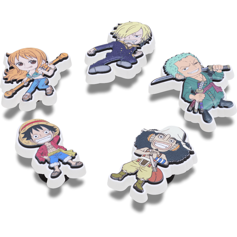 ONE PIECE 5 Pack - Custom Angle - Jibbitz Charms