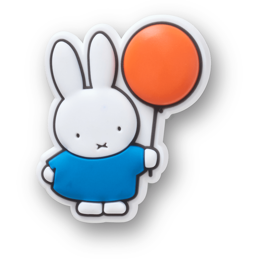 Miffy Balloon - accessoire weergave - Jibbitz Charms
