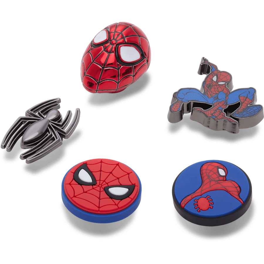 Spiderman II 5 Pack - Angle personnalisé - Jibbitz Charms
