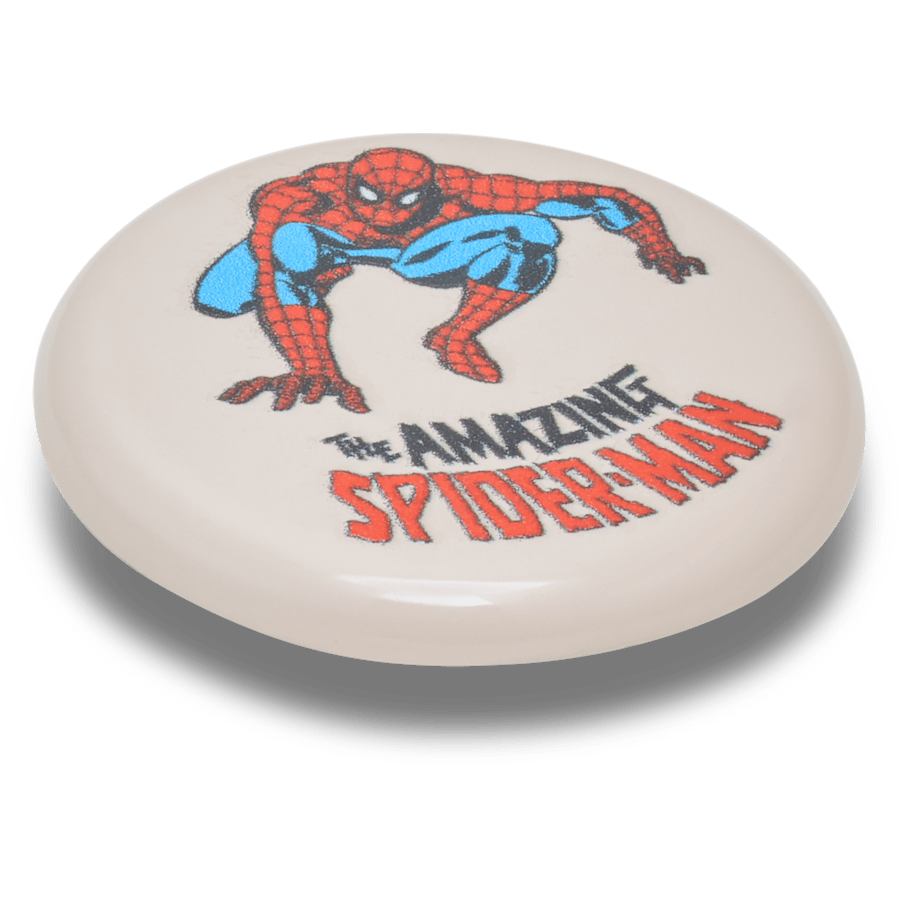 Bouton de Spider-Man Elevated - Angle personnalisé - Jibbitz Charms