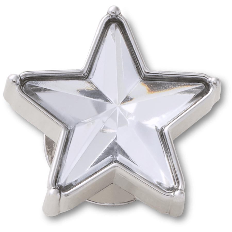 Silver Gem Sparkle Star