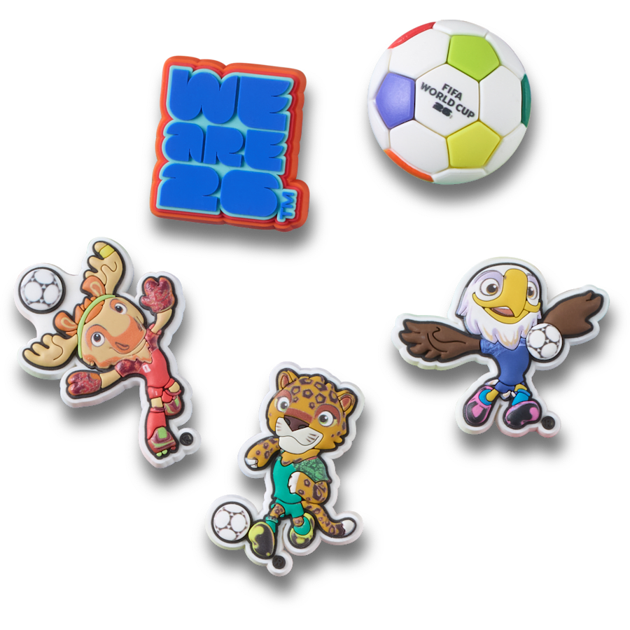 FIFA World Cup 2026™ 5 Pack - charm view - Jibbitz Charms