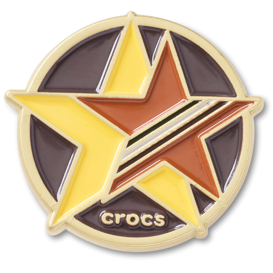 Retro Triple Star - lisävarustenäkymä - Jibbitz Charms