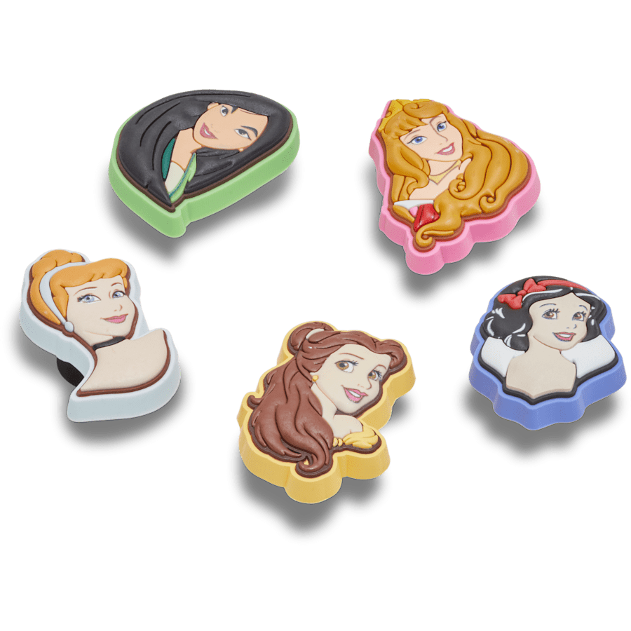 Disney Princess 5 Pack - mukautettu kulma - Jibbitz Charms