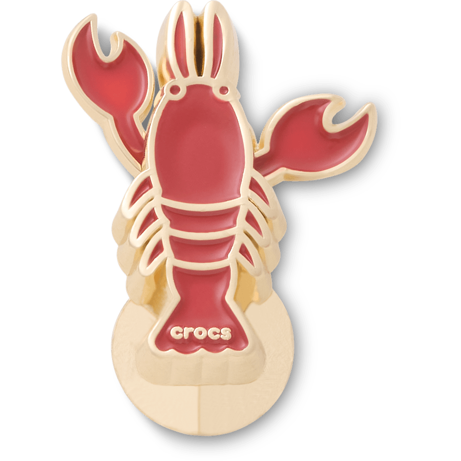 Enamel Lobster - vue accessoire - Jibbitz Charms