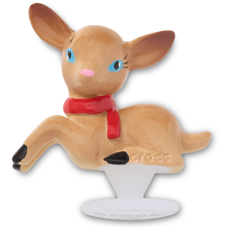 Cerf en 3D - vue accessoire - Jibbitz Charms