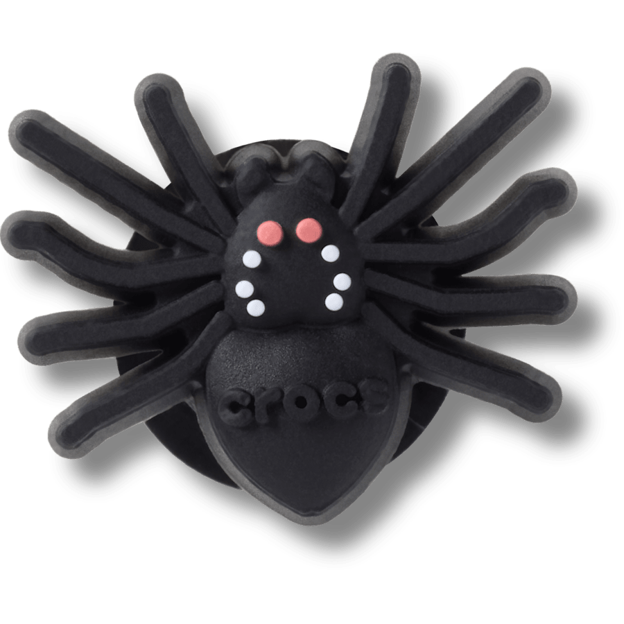Black and Red Spider - accessoire weergave - Jibbitz Charms