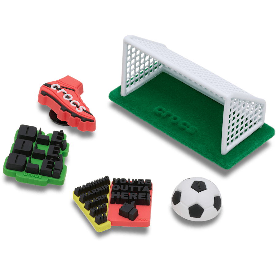 Soccer Game 5 Pack - Custom Angle - Jibbitz Charms