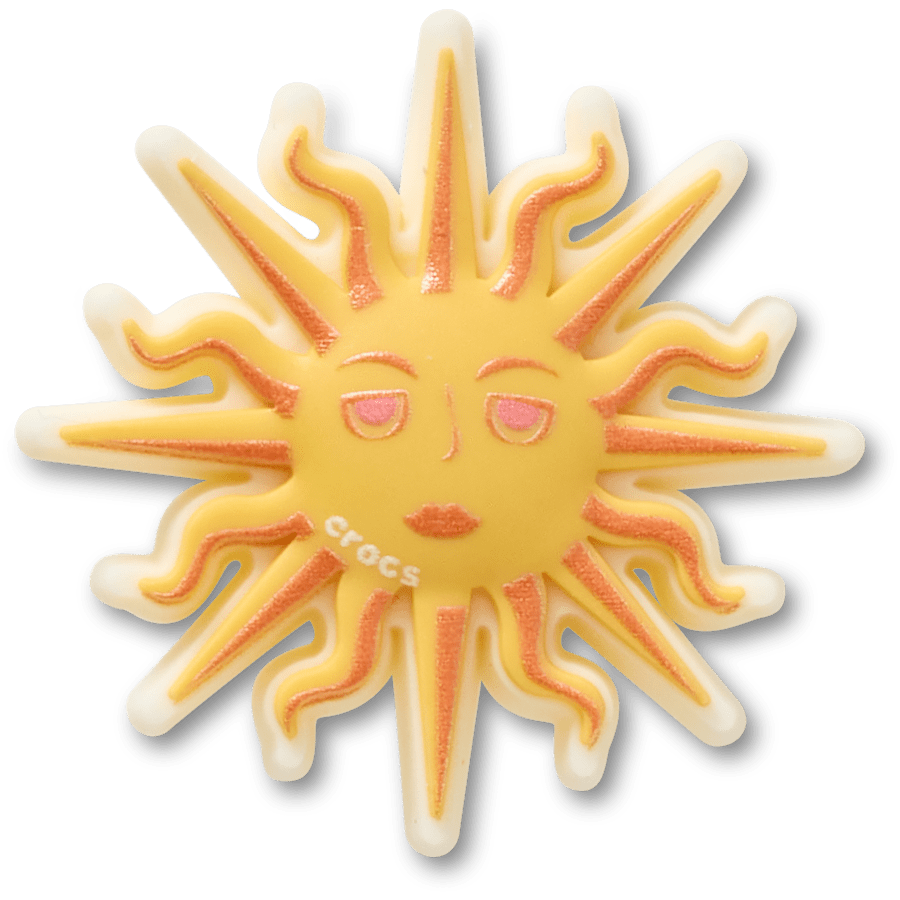 Sunshine Face - charm view - Jibbitz Charms