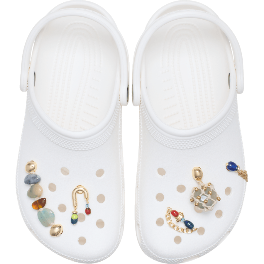 Stone and Gold 5 Pack - charm-on-shoes - Jibbitz Charms
