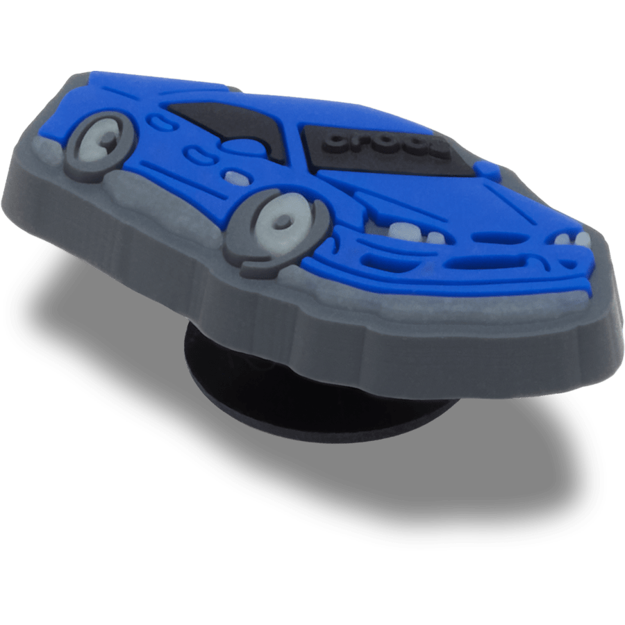 Blue Street Race Car - aangepaste hoek - Jibbitz Charms
