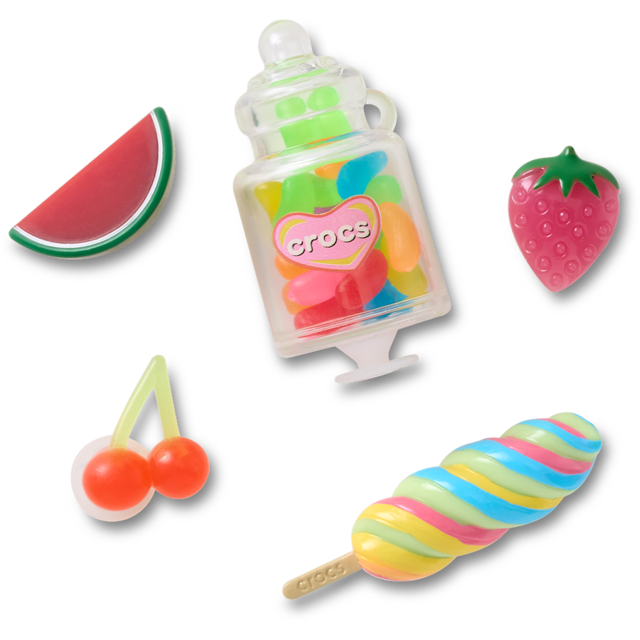 Sugar and Everything Nice 5 Pack - vue accessoire - Jibbitz Charms