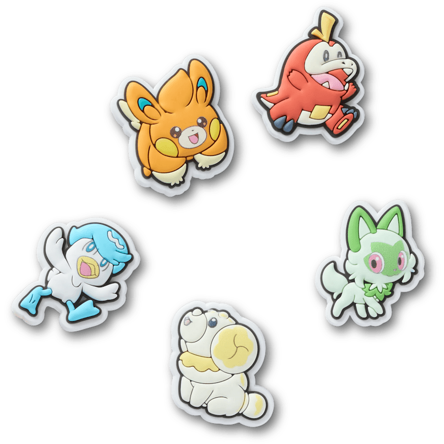 Pokémon III 5 Pack - vue accessoire - Jibbitz Charms