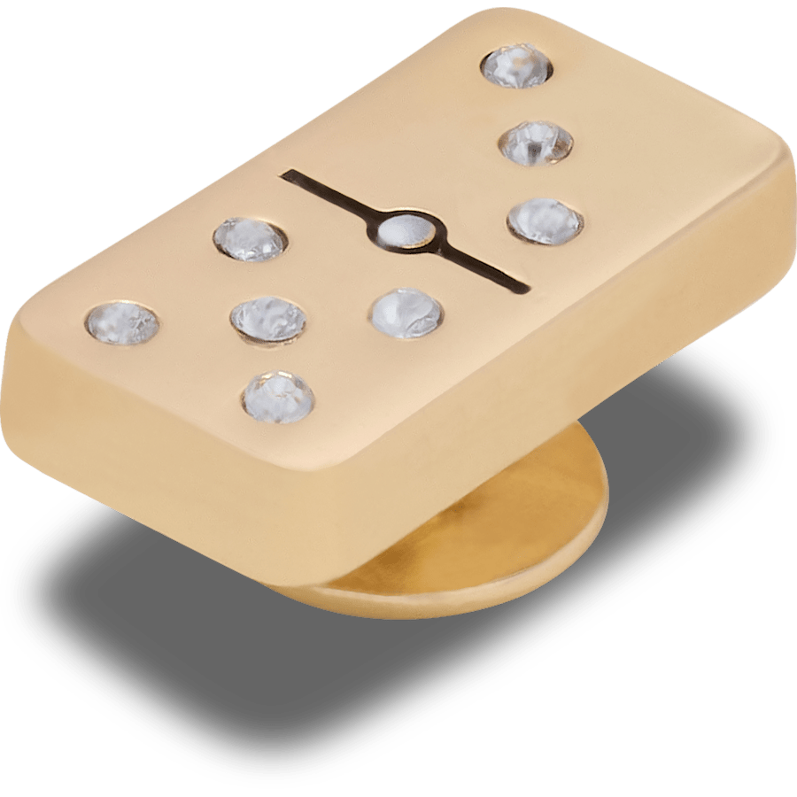 Bling Domino - angle personnalisé - Jibbitz Charms