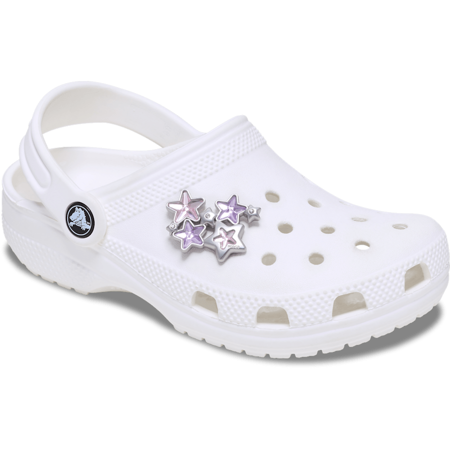 Purple and Pink Gem Star Cluster - charm-on-shoes - Jibbitz Charms