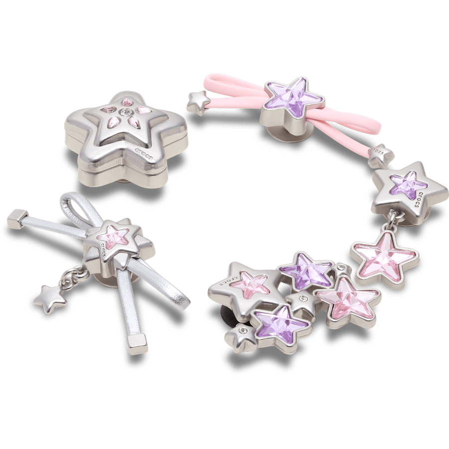 Stars and Bows 5 Pack - Custom Angle - Jibbitz Charms