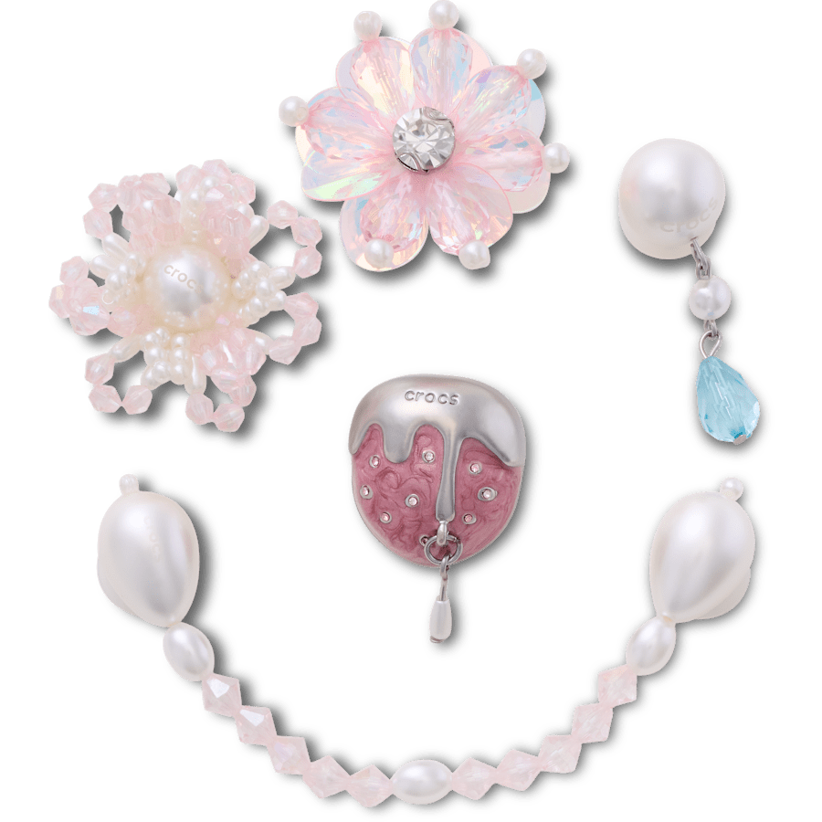 Cutesy Strawberry 5 Pack - Zubehöransicht - Jibbitz Charms